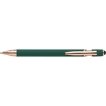 stylo_bille_aluminium_tactile_cuivre_vert