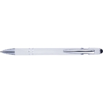 stylo_metal_gomme_tactile_blanc