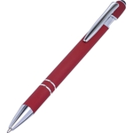 stylo_metal_gomme_tactile_rouge