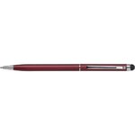stylo_aluminium_twist_tactile_bordeaux