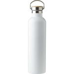bouteille_inox_1L_avec_bouchon_bambou_blanc