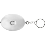 porte-cles_alarme_80dB_LED_secours_blanc