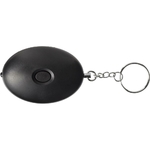 porte-cles_alarme_80dB_LED_secours_noir