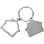 porte-cles_metal_maison_argente