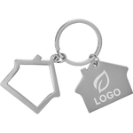 porte-cles_metal_maison_argente_logo