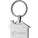 porte-cles_maison_metal_argente_logo
