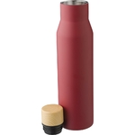 gourde_isotherme_inox_500_ml_design_bois_bordeau_bouchon
