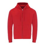 sweat_zippe_capuche_coton_bioRPET_rouge