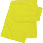 echarpe_polaire_anti‐bouloche_jaune