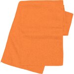 echarpe_polaire_anti‐bouloche_orange