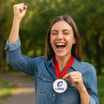 medaille_sport_doree_personnalisee_logo_ambiance
