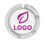 accroche‐sac_personnalise_metal_rond_face_logo