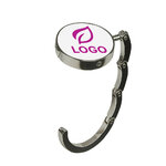 accroche‐sac_personnalise_metal_rond_ouvert_logo