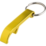 porte-cles_décapsuleur_aluminium_jaune