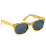 lunettes-de-soleil-recyclees-jaune