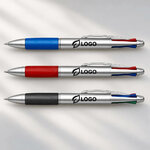 Stylo 4 couleurs pratique et polyvalent ambiance logo