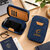 Pochette de voyage RFID en rPET ambiance logo
