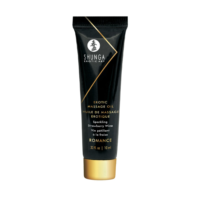 Huile de massage érotique