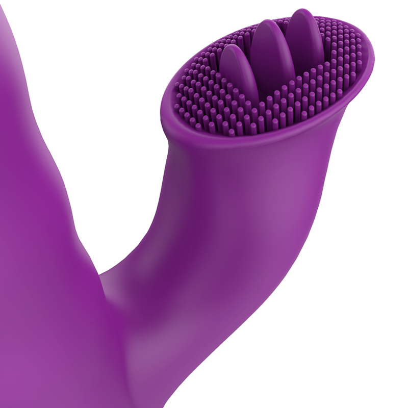 Vibromasseur avec stimulateur clitoridien