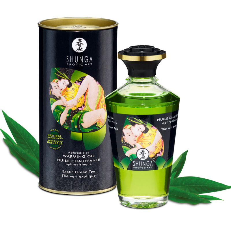 Huile de massage Bio et chauffante