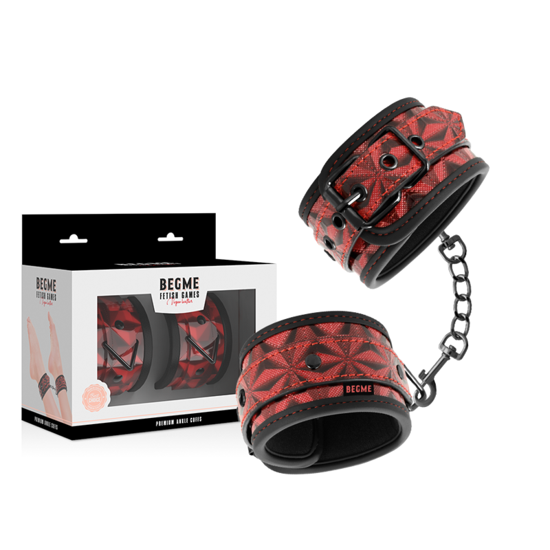 Menottes cuir pour chevilles