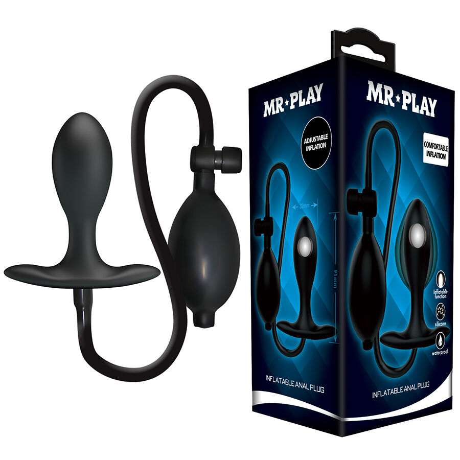Plug anal gonflable