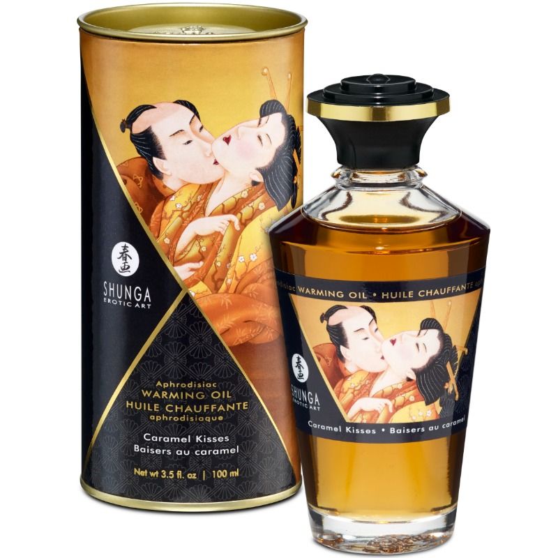 Huile de massage  aromatisée Caramel