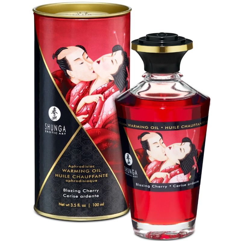 Huile de massage cerise