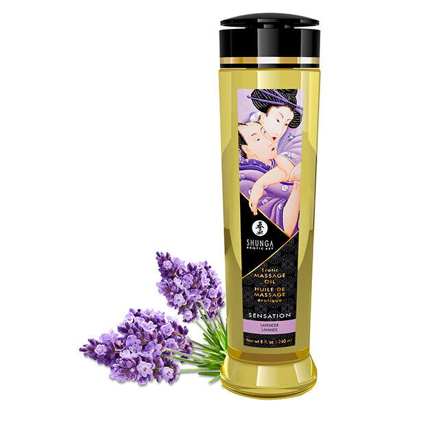 Huile de massage érotique Sensation