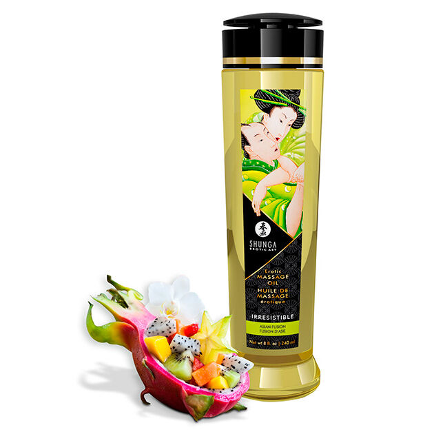 Huile de massage érotique Irresistible