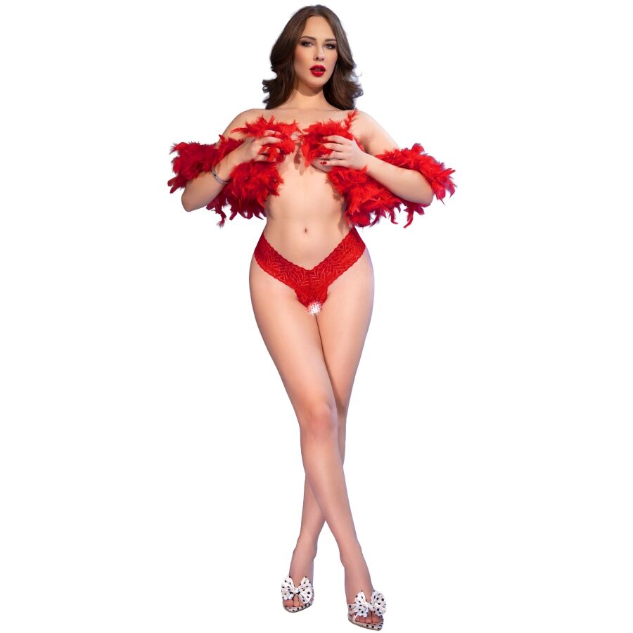 String femme fendu