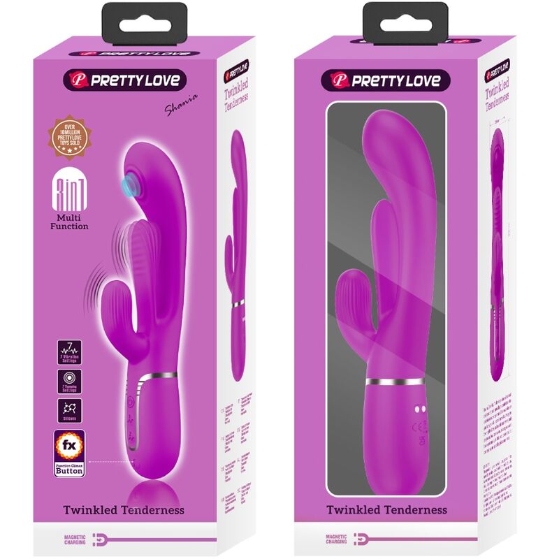 Vibromasseur Shania triple action