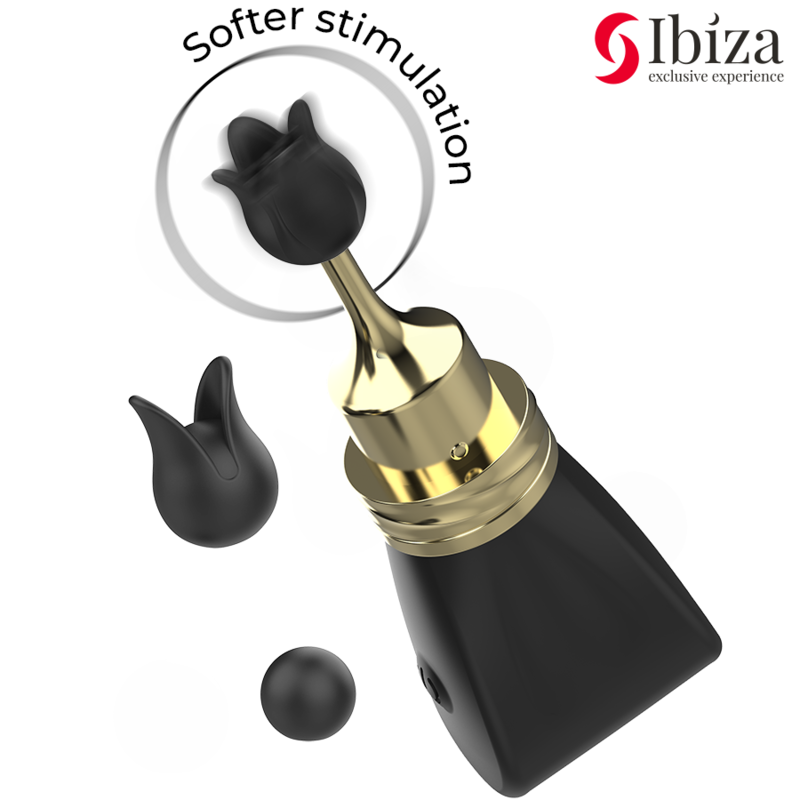 Stimulateur clitoridien 3 têtes - Ibiza