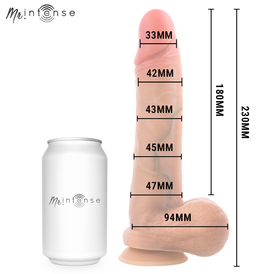Gode 23 cm réaliste