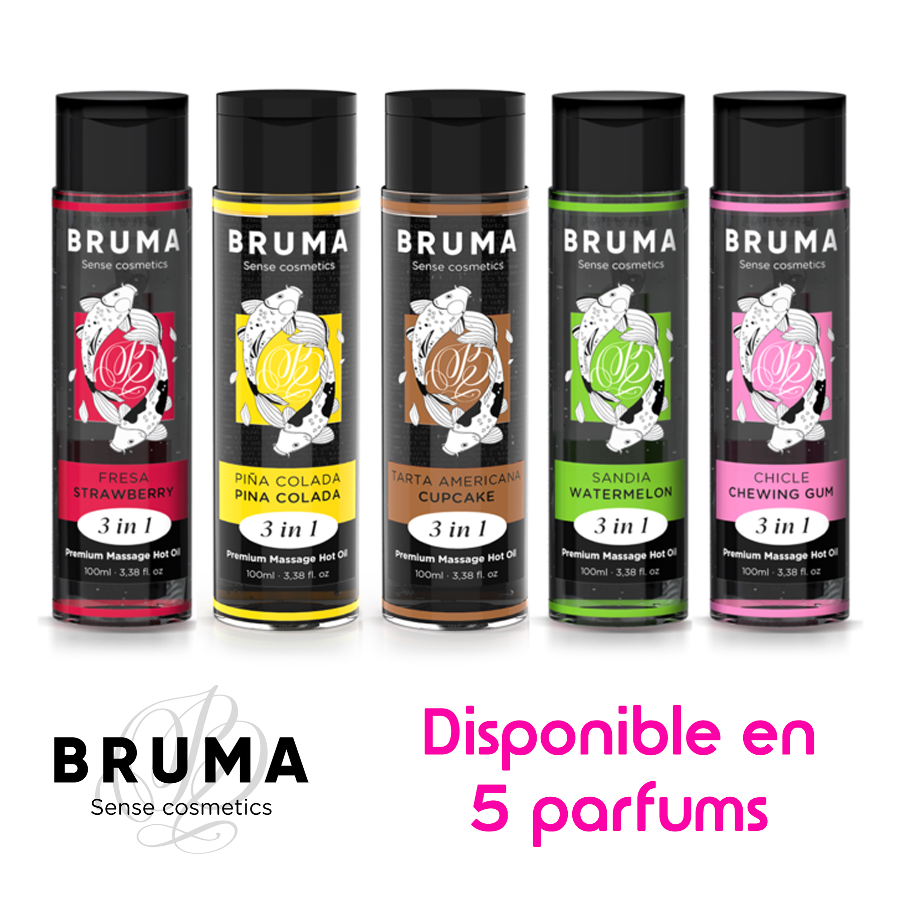 Huile de massage parfumée Bruma