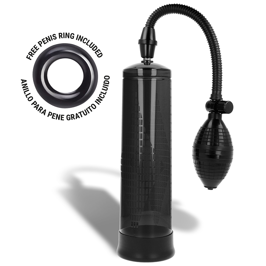 Pompe à pénis noire
