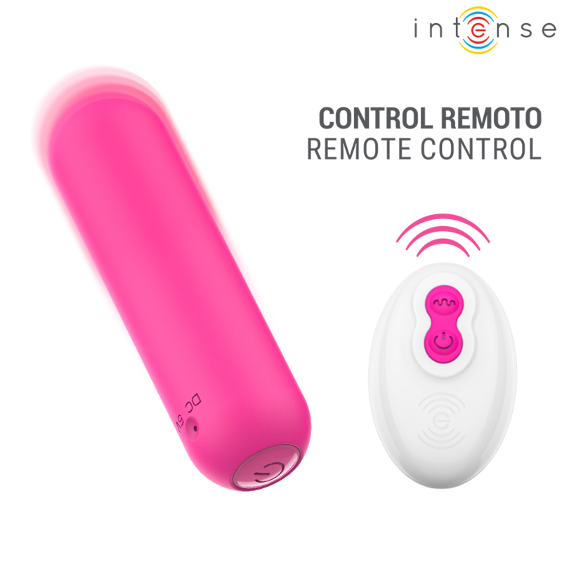 Mini vibromasseur avec télécommande