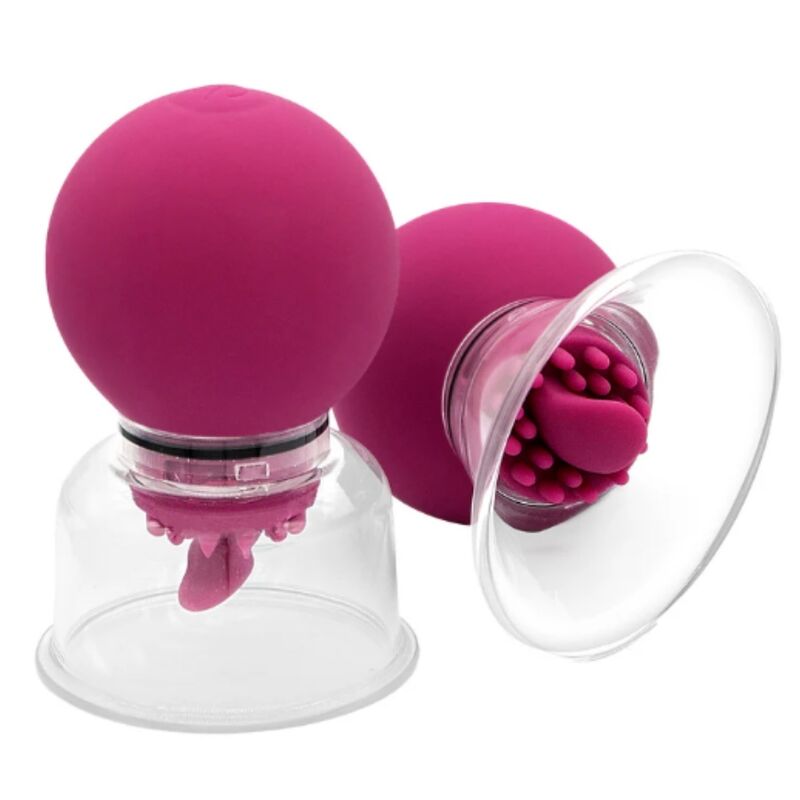 Pompe vibrante pour tétons et clitoris