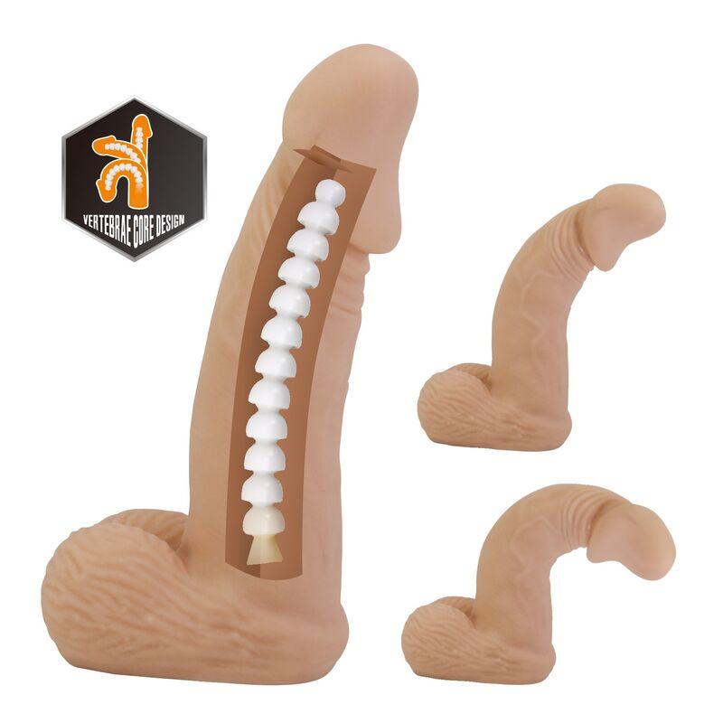 Gode flexible articulable