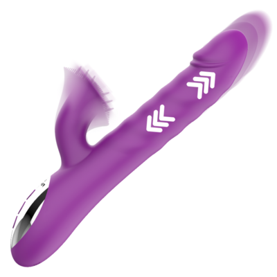 vibromasseur avec rotations et va et vient