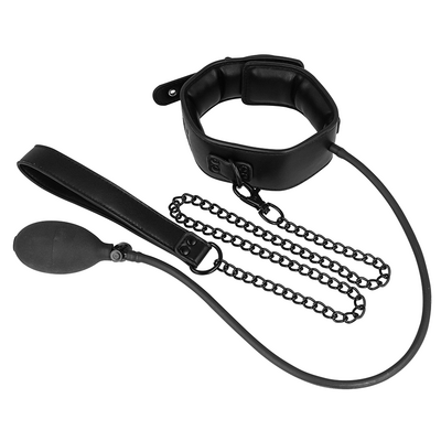 Collier gonflable avec laisse