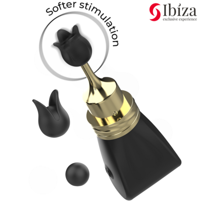 Stimulateur clitoridien 3 têtes - Ibiza