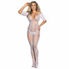 Combinaison résille blanche