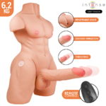 Mannequin sexuel vibrant avec pénis et anus