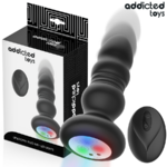 Plug anal vibrant avec led