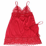 Nuisette et string en satin