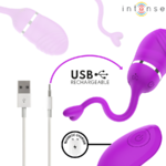 Oeuf vibrant rechargeable
