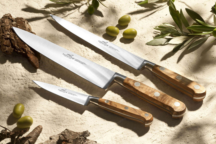 couteau provencao sabatier 100 forge 20cm bois olivier