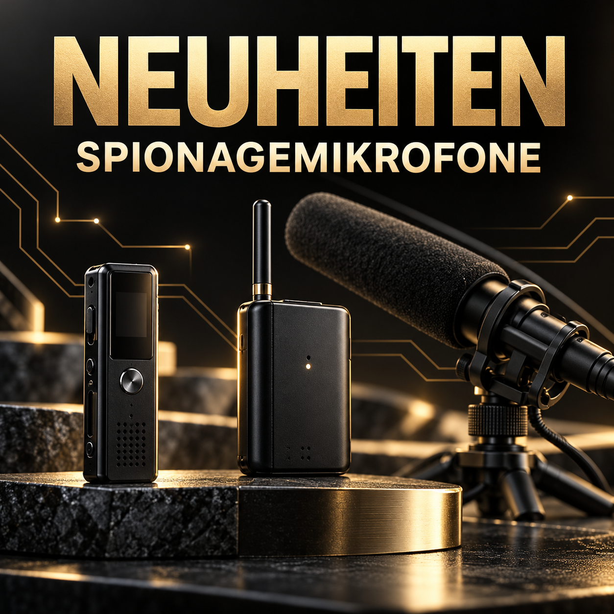 Neuheiten – Spionagemikrofone