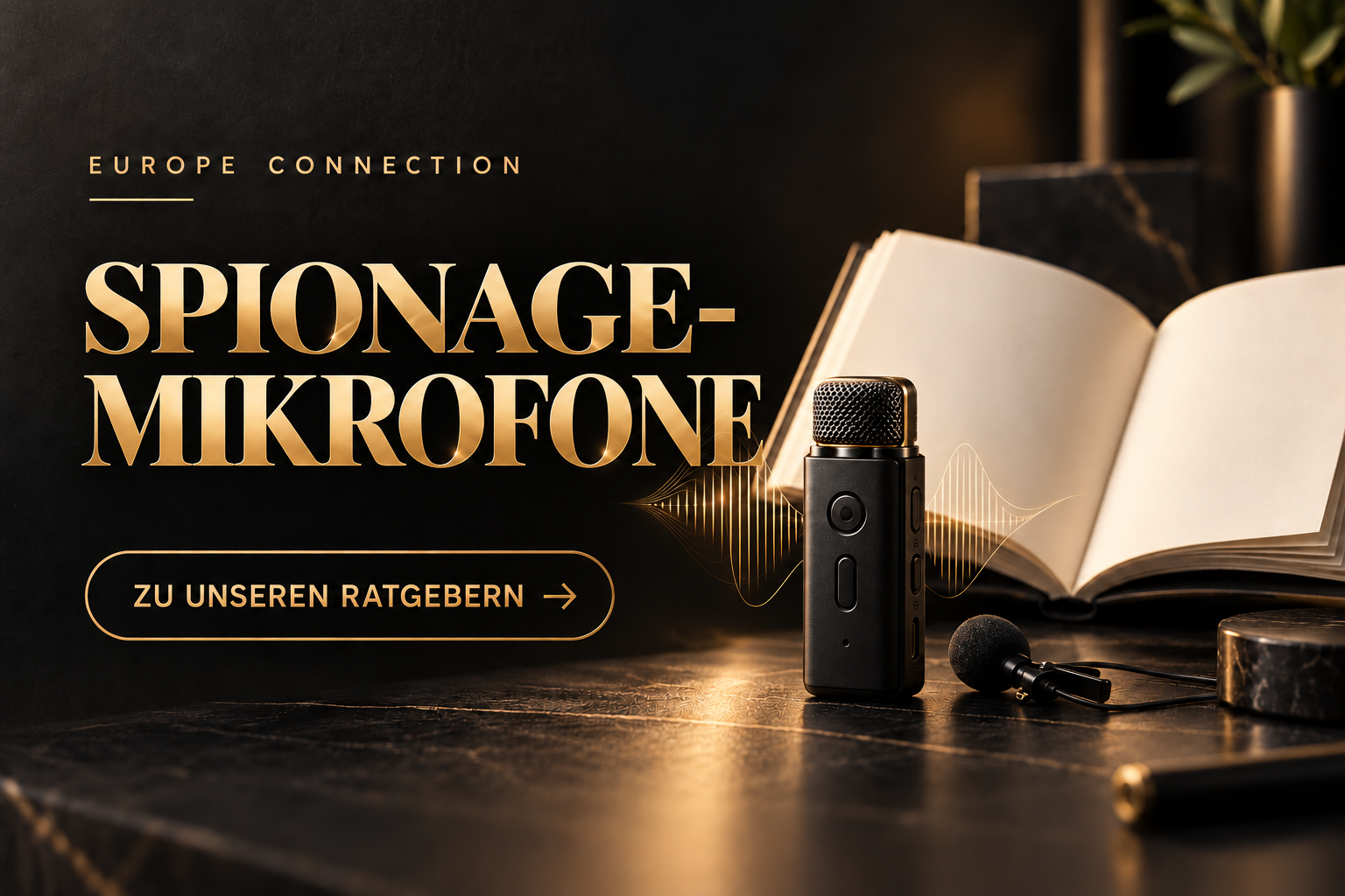 Alle Ratgeber zu Spionagemikrofonen